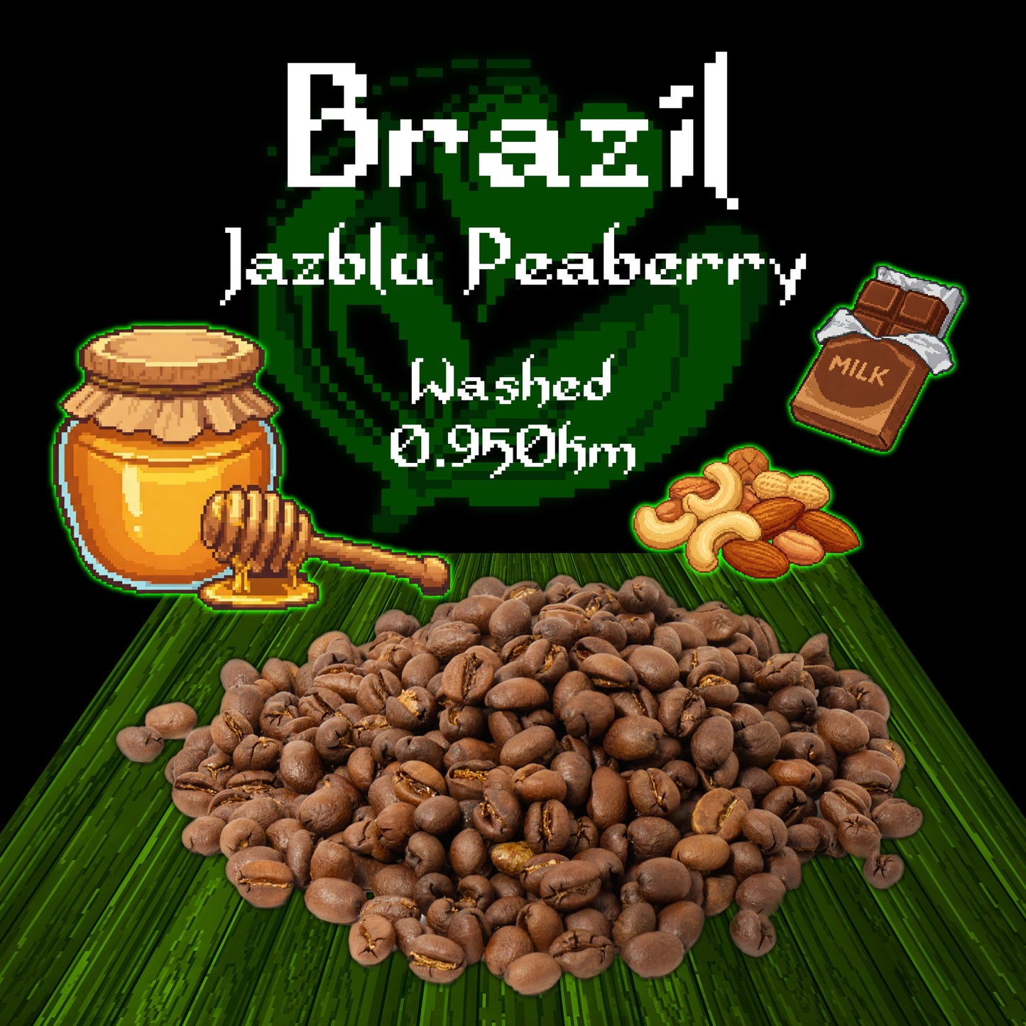 Brazil Jazblu Peaberry