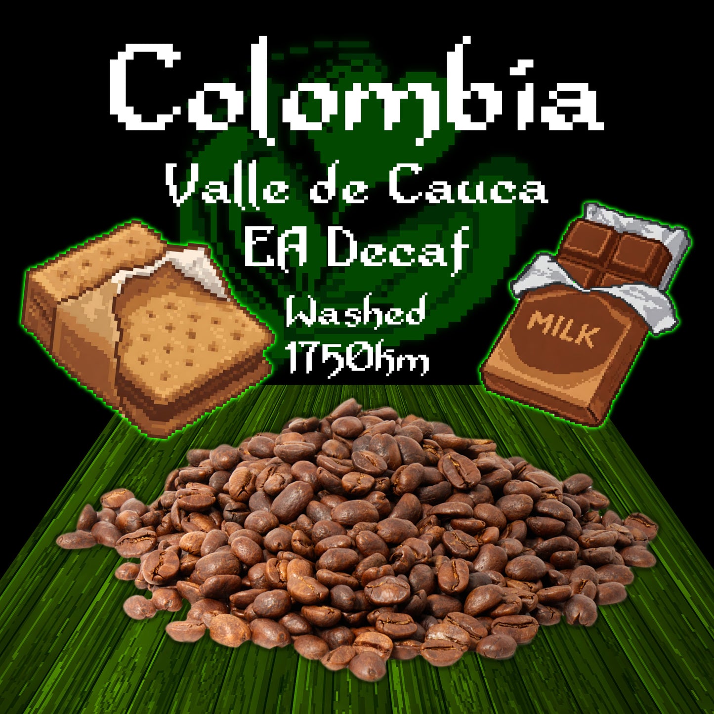 Colombia Valle Del Cauca Sugarcane Decaf